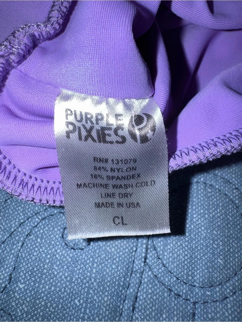 Kids Lavender Ruffle Dance Crop Top